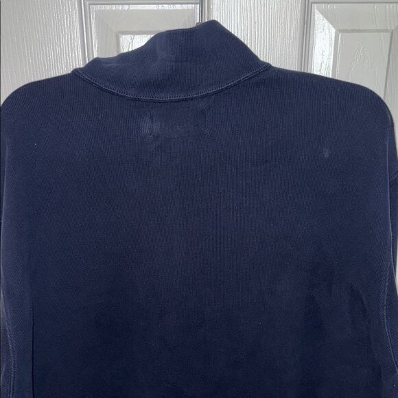 Polo Ralph Lauren Navy Half-Zip Sweater - Picture 13 of 13